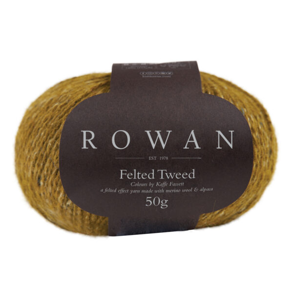 Felted tweed Rowan 216 French Mustard