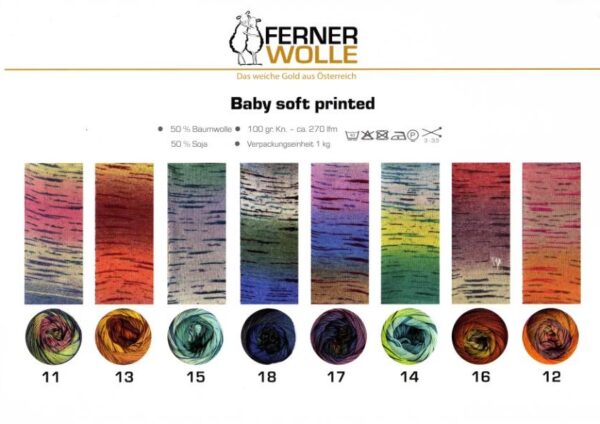 Ferner Baby soft printed